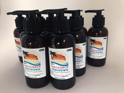 ☀️ Sun-Scorch Cooldown CBD-Infused Aloe Vera Gel (400mg)