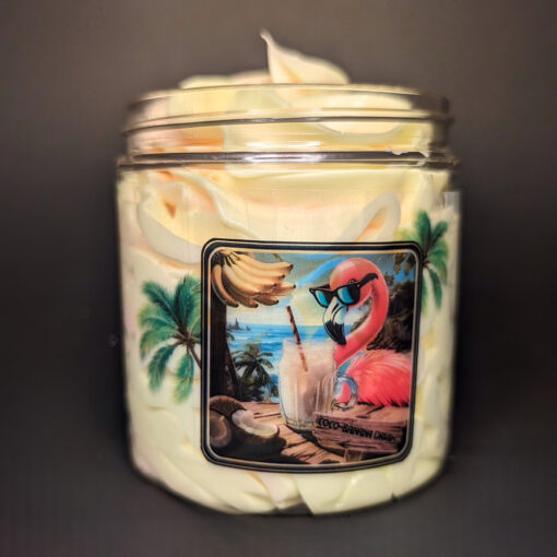 🍌 Coco-Banana Dream CBD-Infused Body Whip (500mg) - Image 2