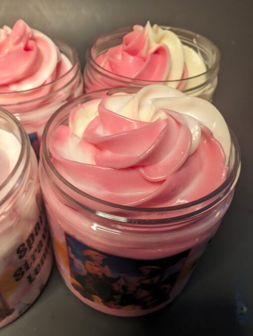 🍓 Sparkling Strawberry Lemonade CBD-Infused Body Whip (500mg) - Image 3