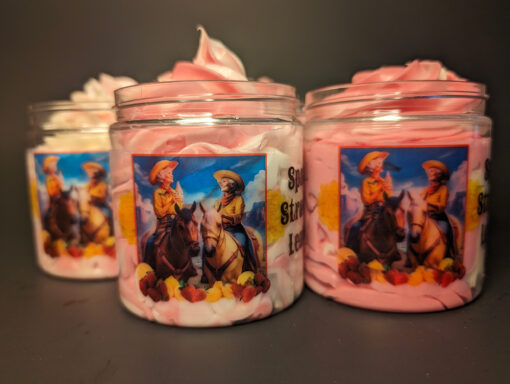 🍓 Sparkling Strawberry Lemonade CBD-Infused Body Whip (500mg) - Image 4