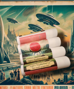 🚀 Retro Rocket CBD-Infused Jumbo Lip Balm (50mg)