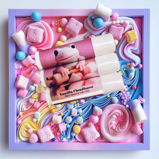 🍦 Vanilla Cloudburst CBD-Infused Jumbo Lip Balm (50mg) - Image 2