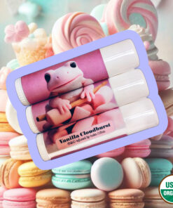 🍦 Vanilla Cloudburst CBD-Infused Jumbo Lip Balm (50mg)